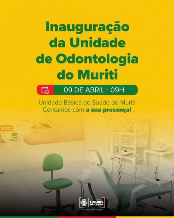 Prefeitura de Euclides da Cunha irá inaugurar Gabinete Odontológico na zona rural do município 