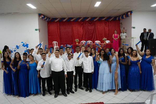 Dia de formatura do MCPM Ivete Oliveira 