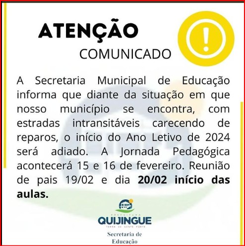 Chuvas voltam a preocupar moradores do município de Quijingue 