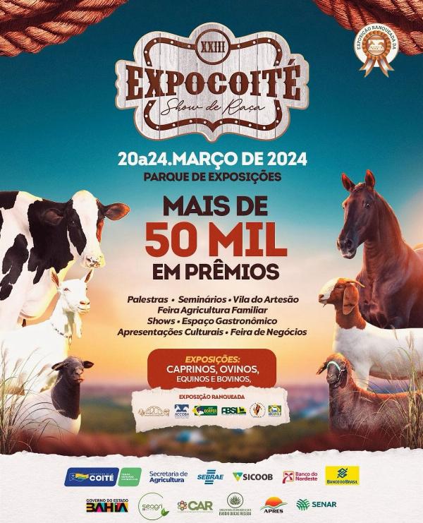 ExpoCoité mostra o potencial da agropecuária da região sisaleira