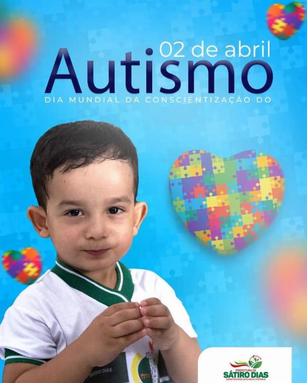 2 de abril - Dia Mundial da Conscientização do Autismo