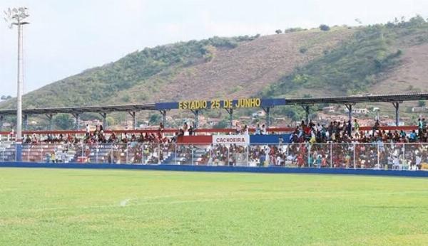 Seleção de Cachoeira defende a liderança do grupo na cidade de Saubara