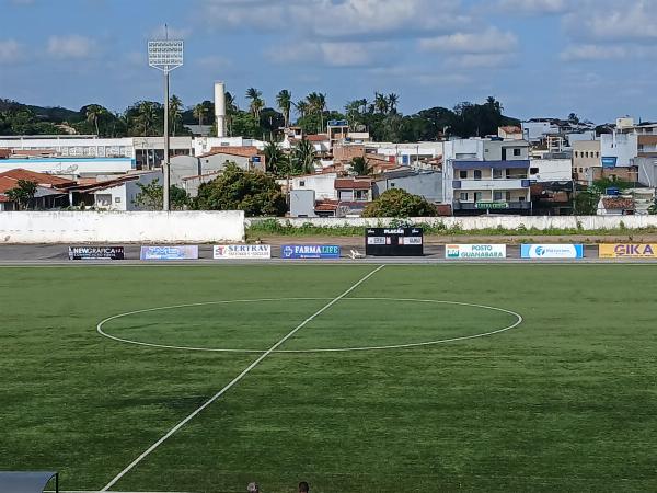 Seleção de Serrinha fica no 0 a 0 contra Quijingue no jogo de ida no Estádio Mariano Santana