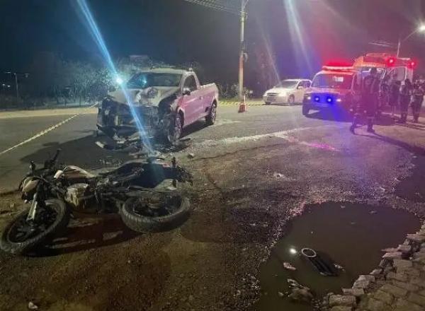 Homem morre em acidente envolvendo carro e moto na cidade de Conceição do Coité 