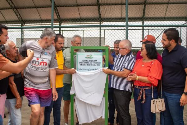 Prefeitura de Sátiro Dias inaugura obra no povoado Bela Vista