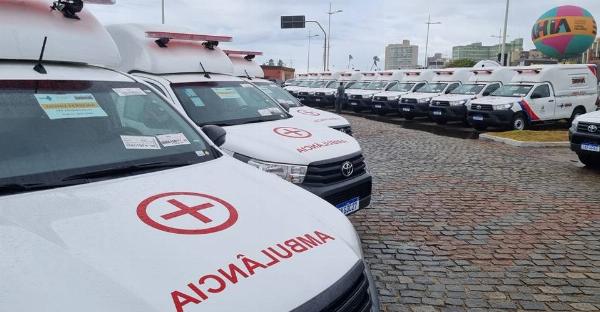 Mais de 60 municípios baianos recebem novas ambulâncias; investimento é superior a R$ 17 milhões